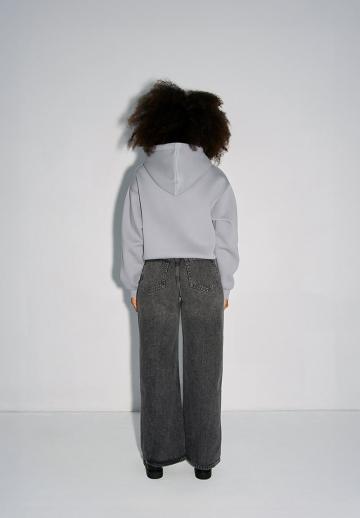 Пуловер с капюшоном