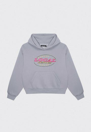 Пуловер с капюшоном