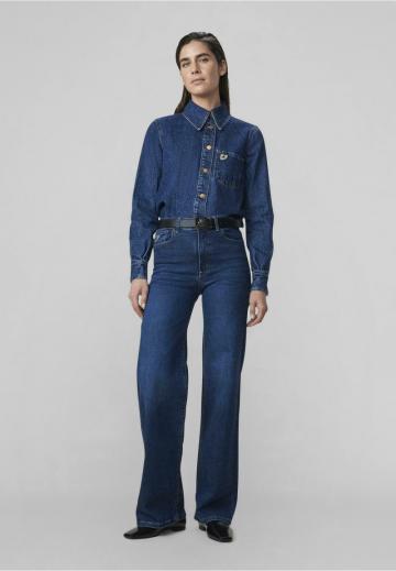 Клешеные джинсы