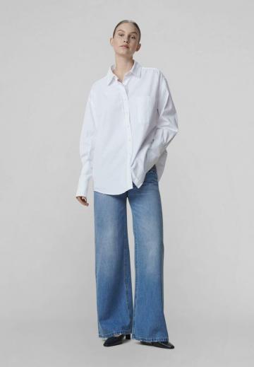 Длинная блузка