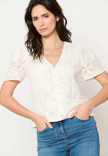 Кружевная блузка