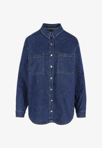 Джинсовая блузка