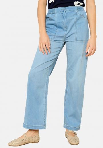 Прямые джинсы