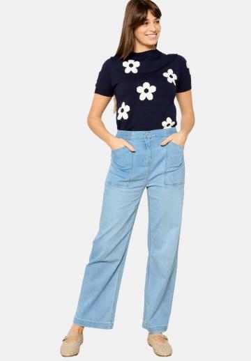 Прямые джинсы