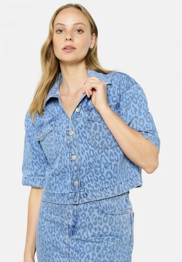 Джинсовая жилетка