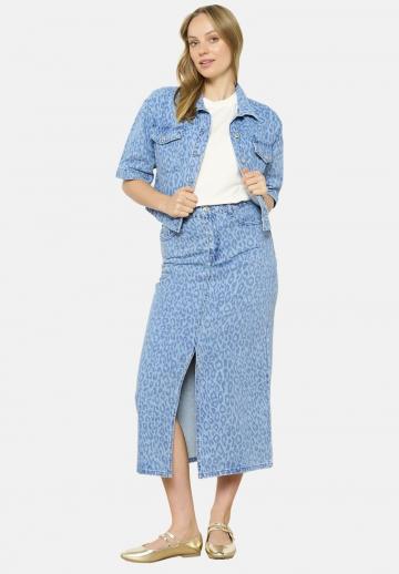 Джинсовая жилетка