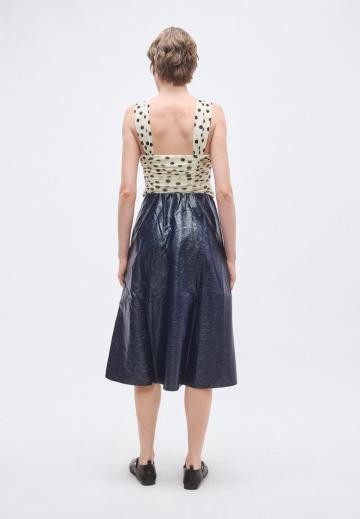 Кожаная юбка