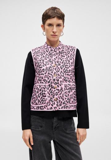 Джинсовая жилетка