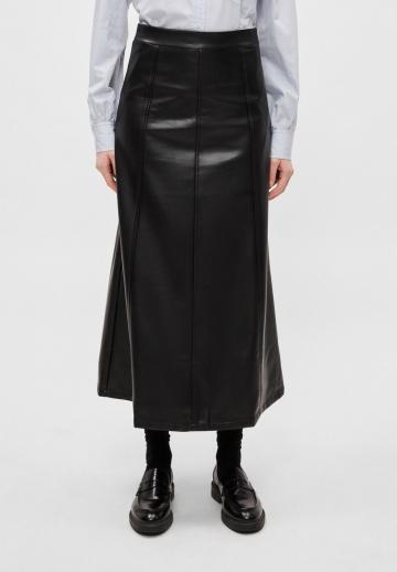 Кожаная юбка