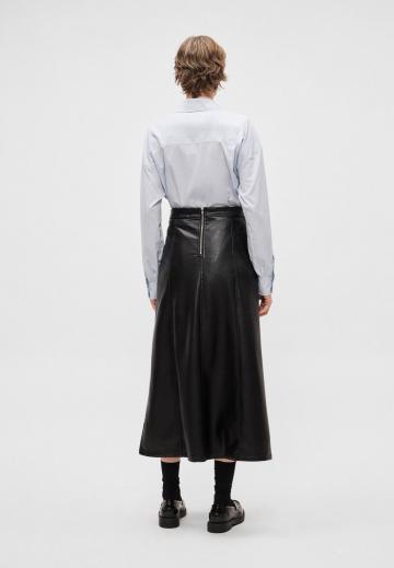 Кожаная юбка