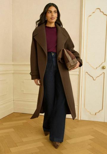 Шерстяное пальто