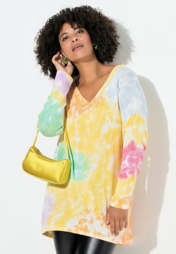 Длинный пуловер