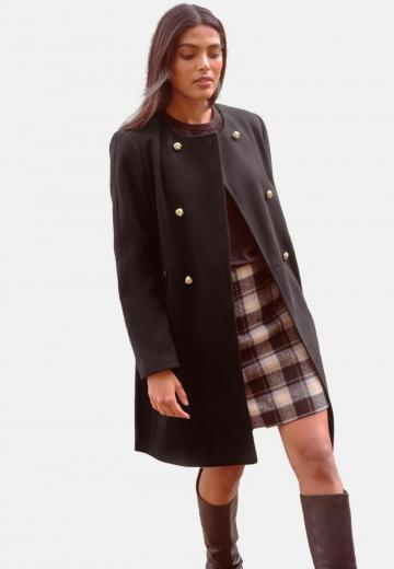 Шерстяное пальто