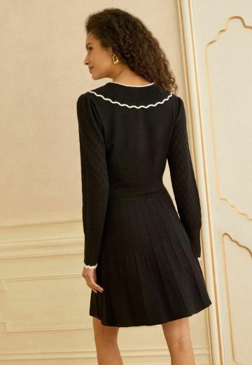 Вязаное платье