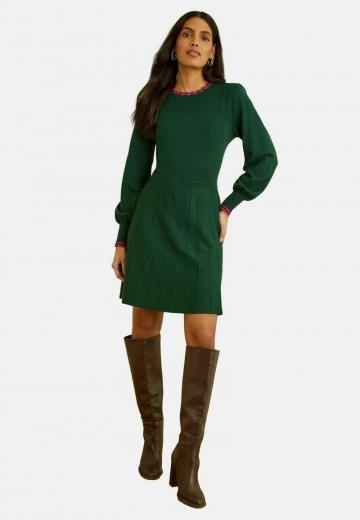 Вязаное платье