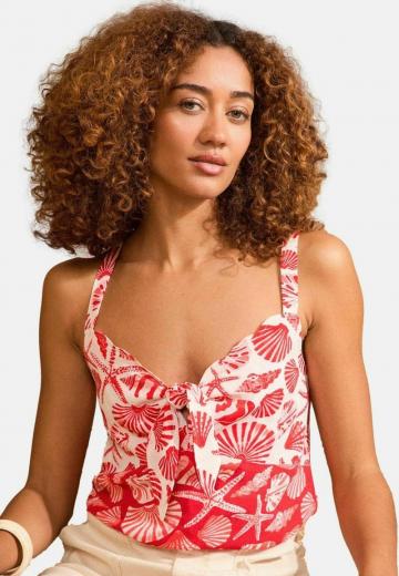 Блузка без рукавов