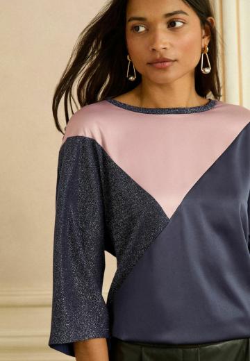 Майка с рукавом три четверти