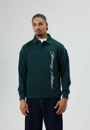 Поло с длинным рукавом