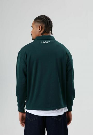 Поло с длинным рукавом