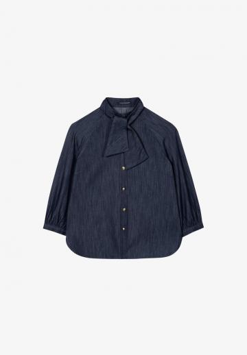 Джинсовая блузка