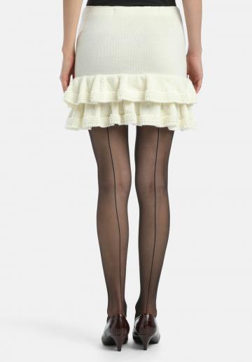 Юбка с воланами