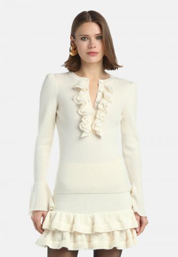 Юбка с воланами