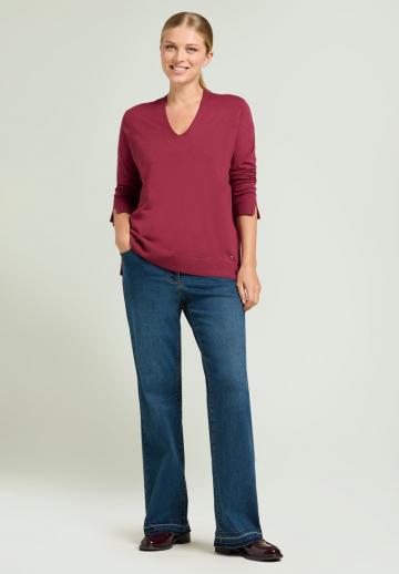 Длинный пуловер