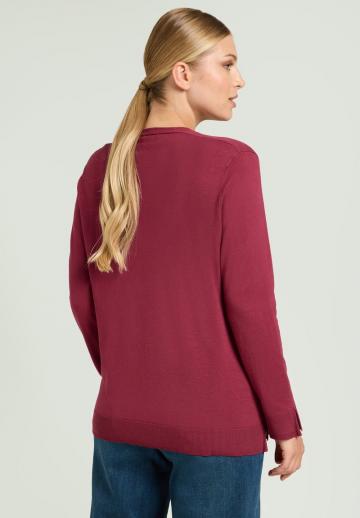 Длинный пуловер