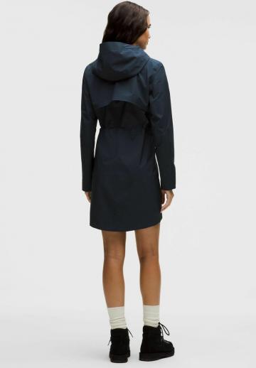 Пальто из искусственной кожи