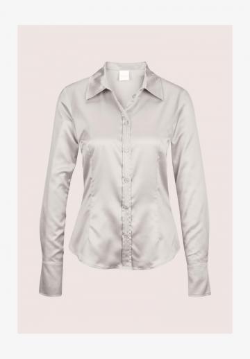 Атласная блузка