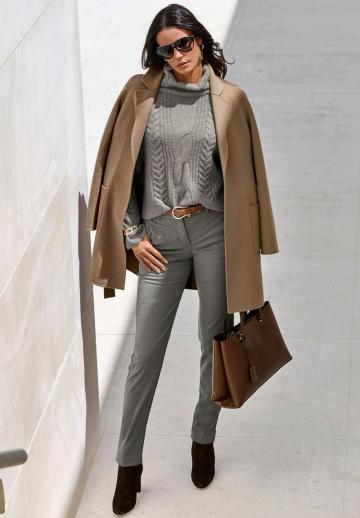 Шерстяное пальто