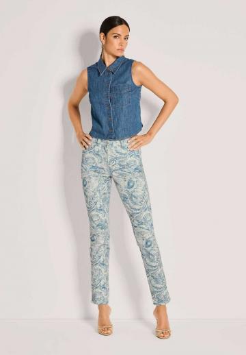 Джинсовая жилетка