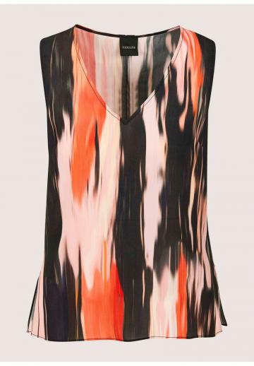 Блузка без рукавов