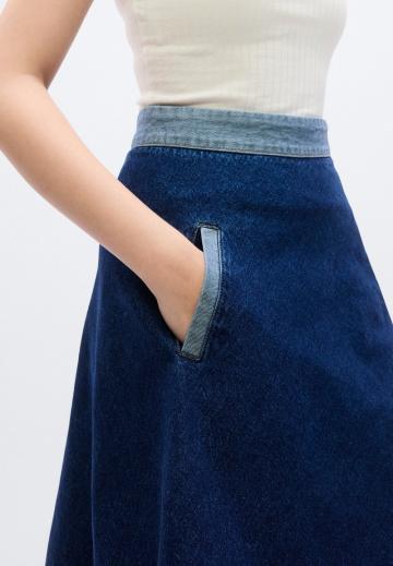 Джинсовая юбка