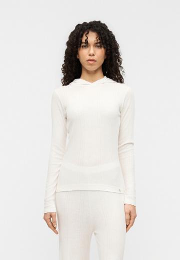 Пуловер с капюшоном