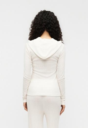 Пуловер с капюшоном