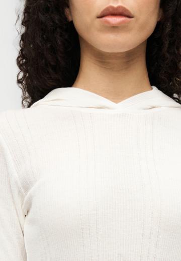 Пуловер с капюшоном