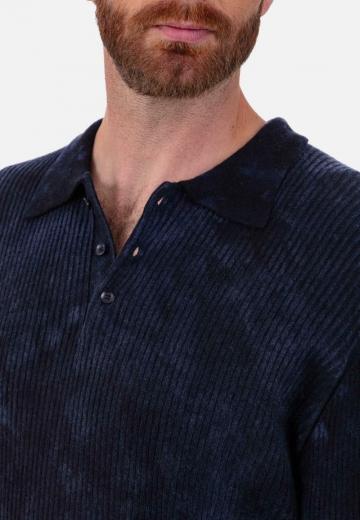 Поло с длинным рукавом