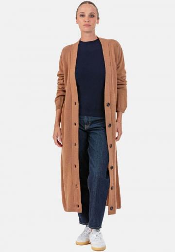 Длинный кардиган