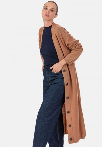Длинный кардиган