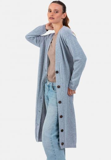 Длинный жилет