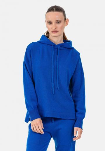 Пуловер с капюшоном