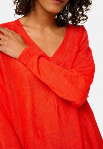 Длинный пуловер