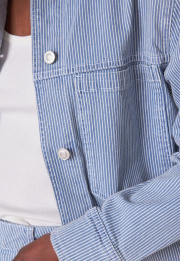 Джинсовая блузка