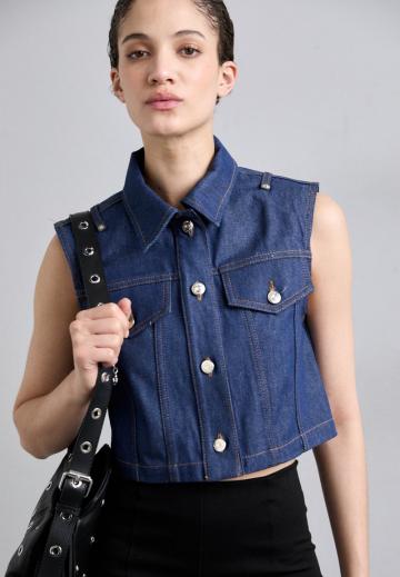 Джинсовая блузка