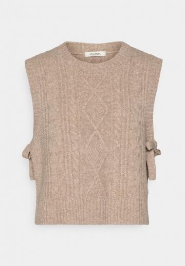 Пуловер с коротким рукавом