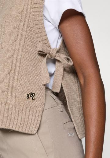 Пуловер с коротким рукавом