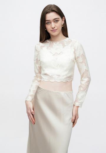 Кружевная блузка