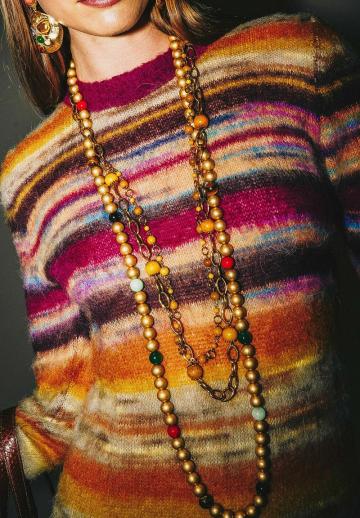 Вязаное платье