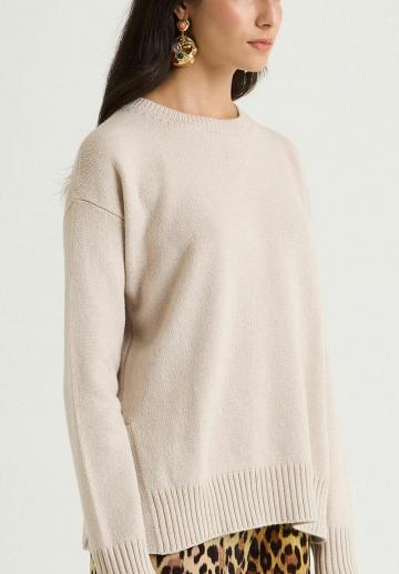 Длинный пуловер